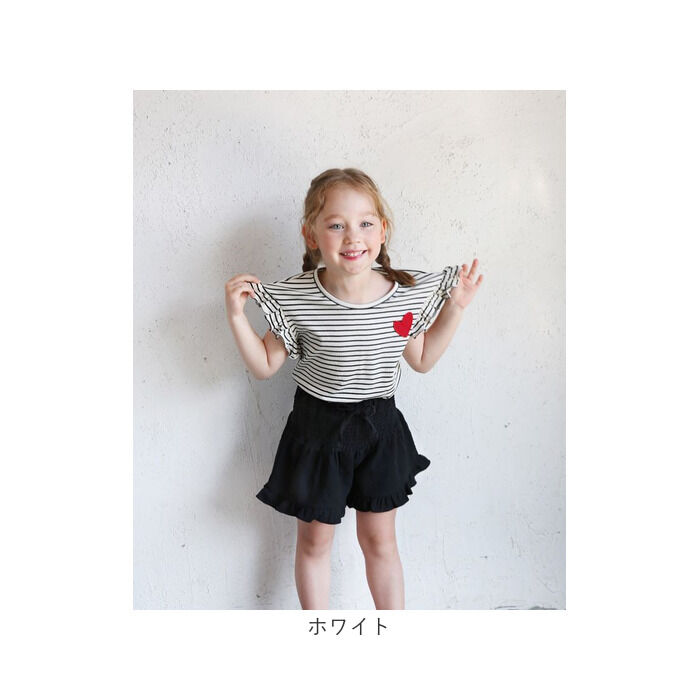 BACKYARD FAMILY「キッズ Tシャツ 半袖 女の子 通販 カットソー 73022401 半袖Tシャツ 夏服 フリル」|その他|