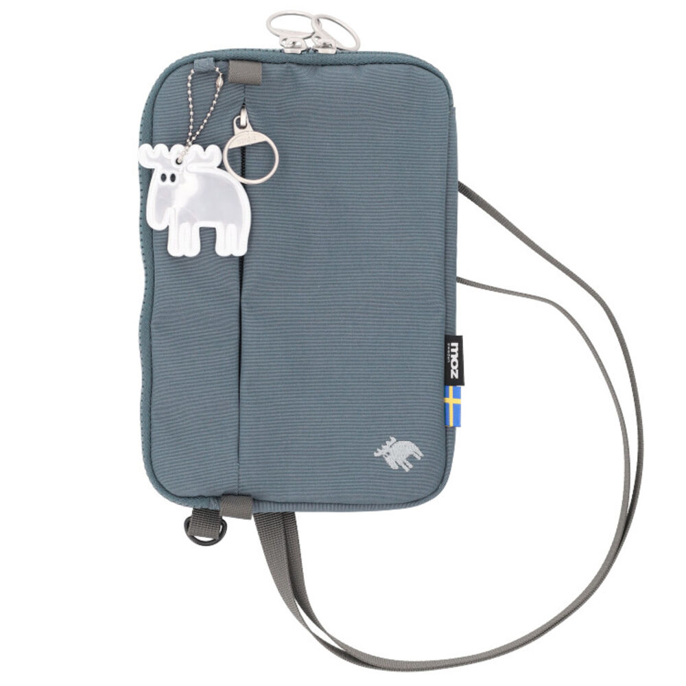 moz「moz モズ スマホショルダー 2way 撥水 zzrk-03 通販 スマホショルダーバッグ」|ショルダー・メッセンジャー|ブルー1