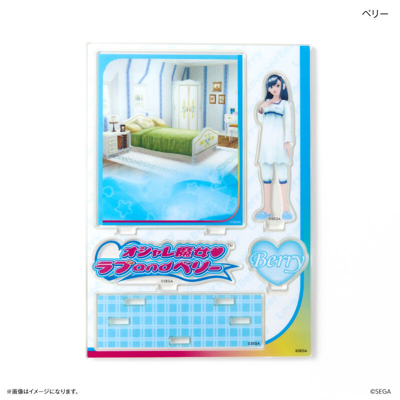 BACKYARD FAMILY「ラブandベリー グッズ 通販 オシャレ魔女ラブandベリー ラブアンドベリー カードスタンド」|その他|