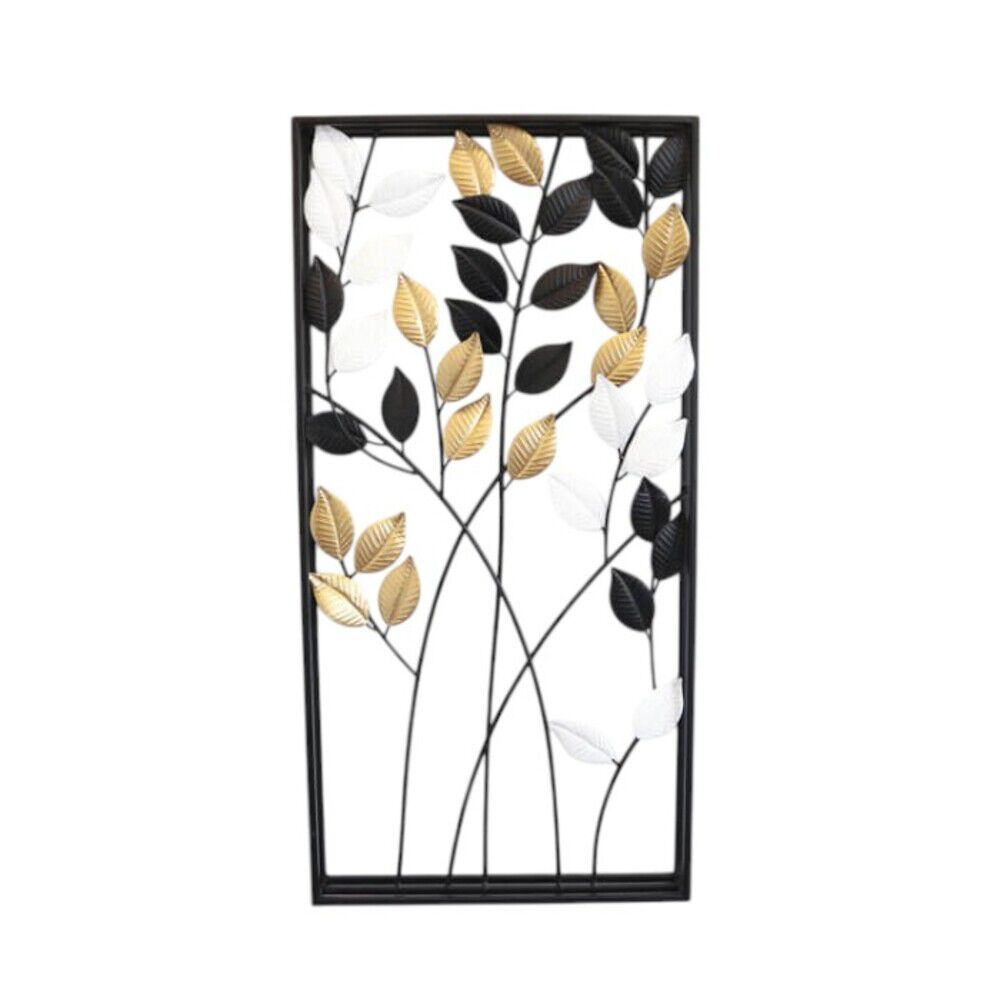 BACKYARD FAMILY「ウォールアートパネル リーフ 通販 アートパネル パネルアート ウォールデコ」|その他|ブラック1