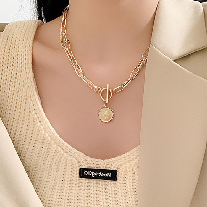 BACKYARD FAMILY「ネックレス レディース シンプル 通販 ペンダント ジュエリー コインネックレス」|その他|