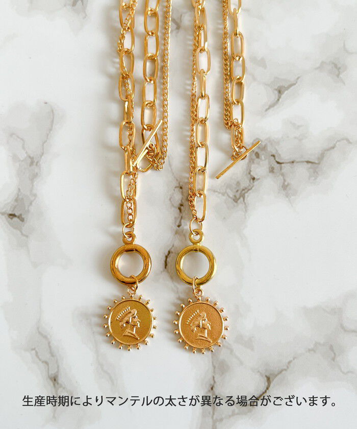 BACKYARD FAMILY「ネックレス レディース シンプル 通販 ペンダント ジュエリー コインネックレス」|その他|