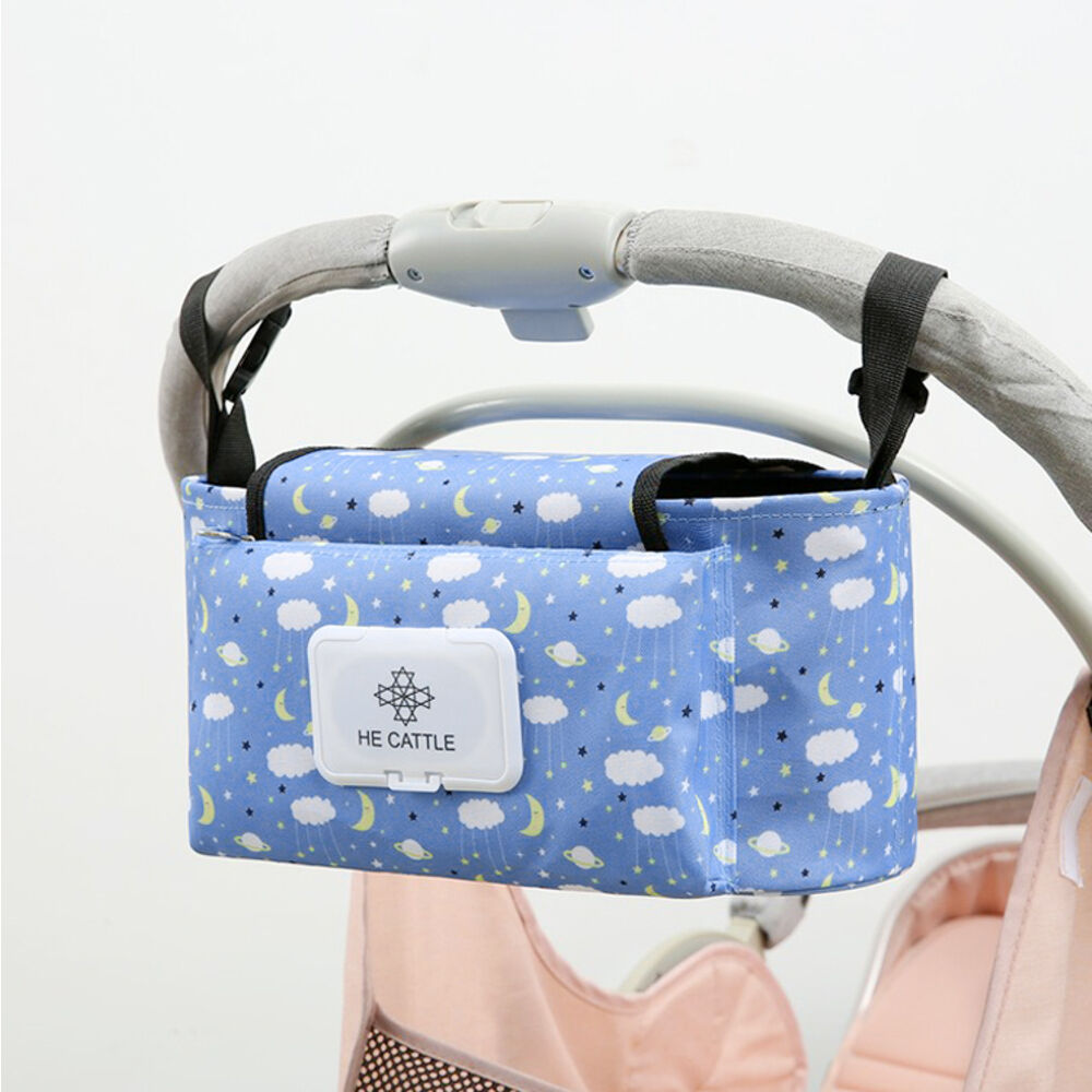BACKYARD FAMILY「ベビーカーバッグ 多機能 収納 通販 ベビーカー バッグ おしゃれ お洒落 かわいい 可愛い」|その他ベビー用品|ブルー1