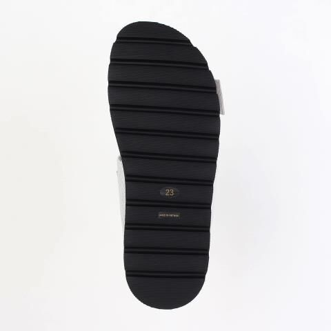 銀座かねまつ「【本革】【PREMIERE PORTE】バックル付きスライドサンダル」|サンダル|