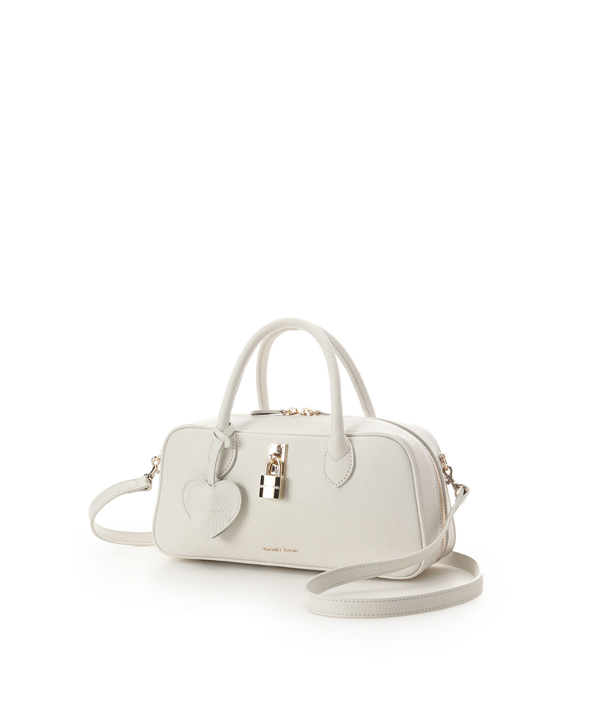 Samantha Thavasa「サマンサ レディ パドロック ワイドボストンバッグ」|ハンドバッグ|