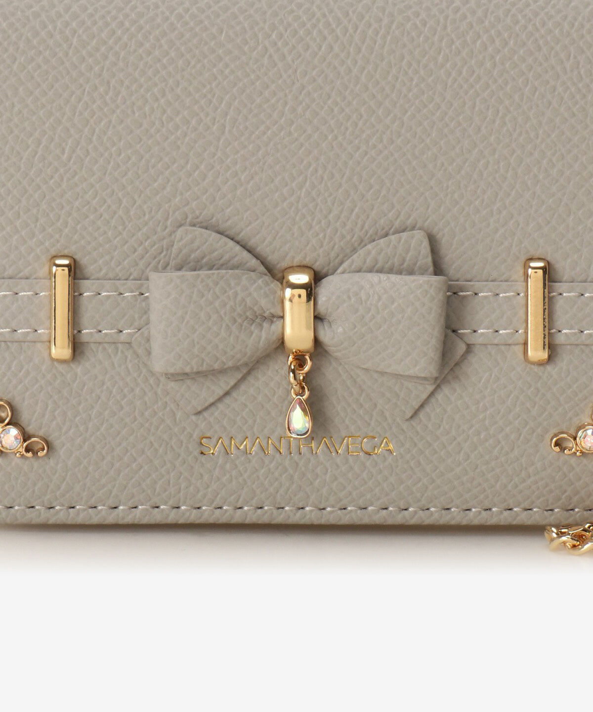 Samantha Vega「アクセントリボン　パスケース」|定期入れ|