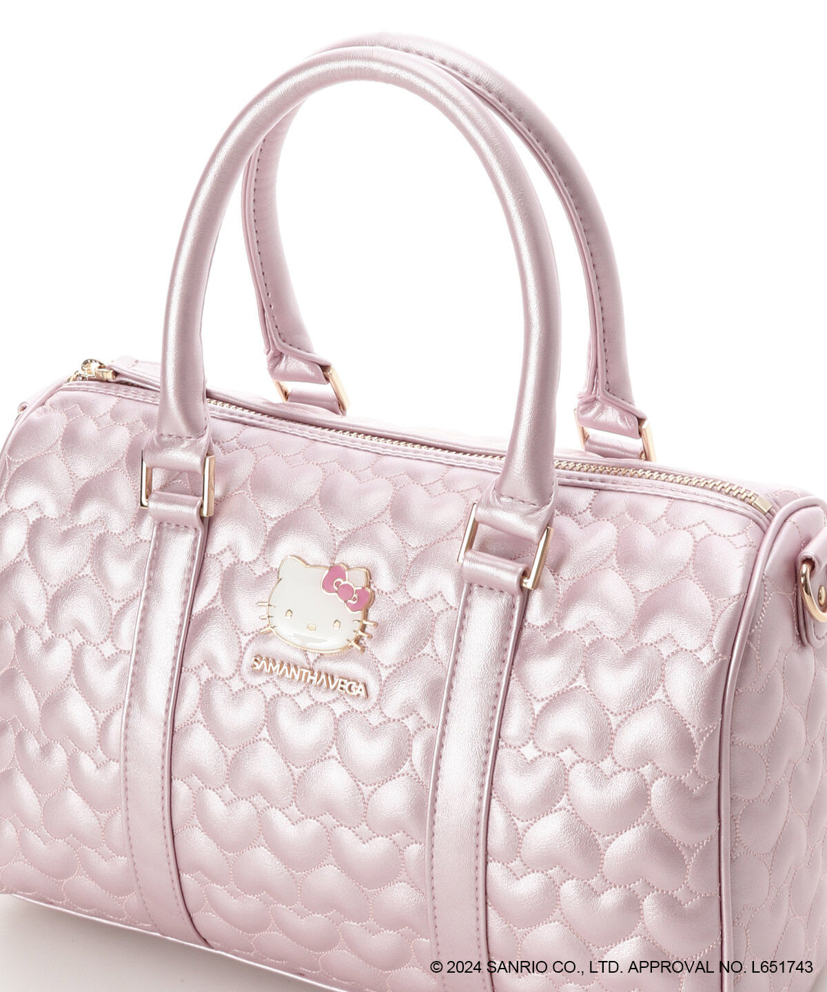 Samantha Vega「「ハローキティ」50周年記念コレクションボストンバッグ」|ハンドバッグ|