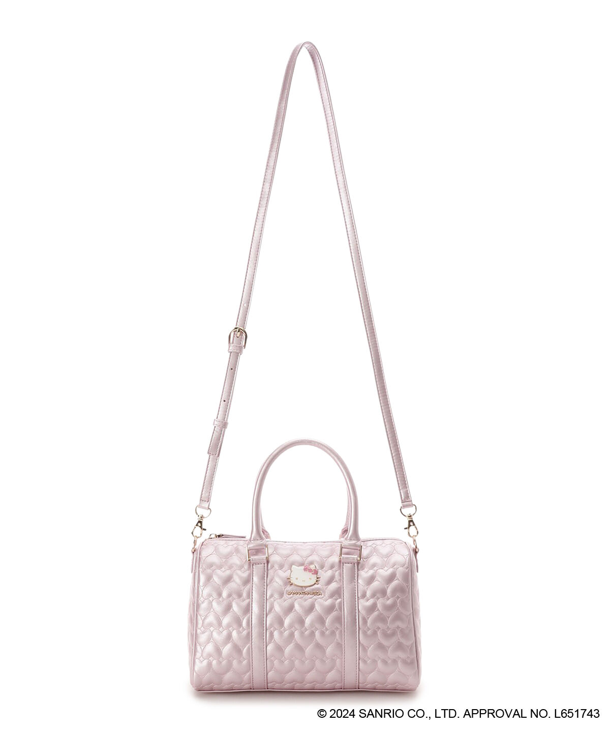 Samantha Vega「「ハローキティ」50周年記念コレクションボストンバッグ」|ハンドバッグ|