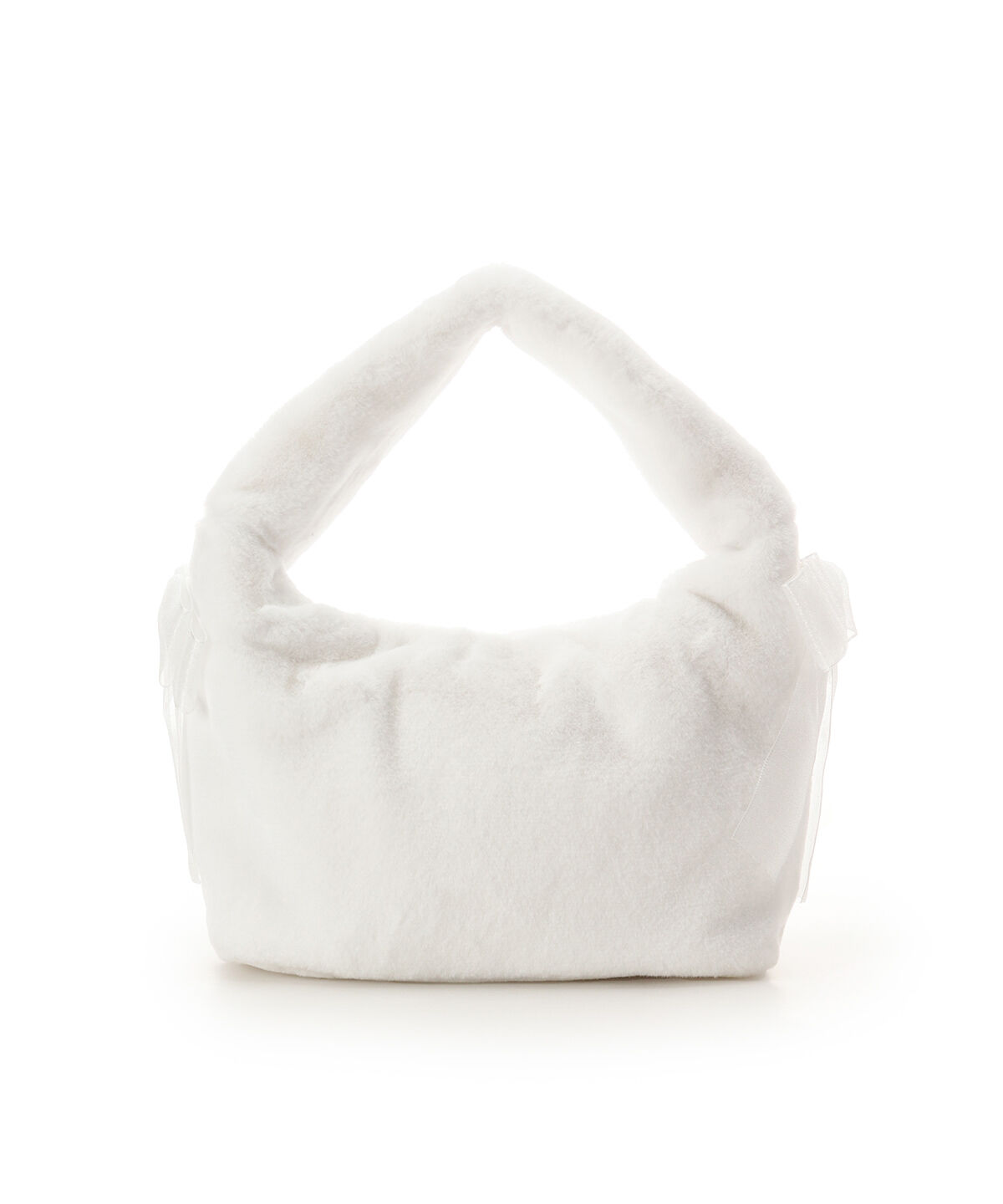 Samantha Vega「シフォンリボンファーワンハンドルバッグ」|ハンドバッグ|