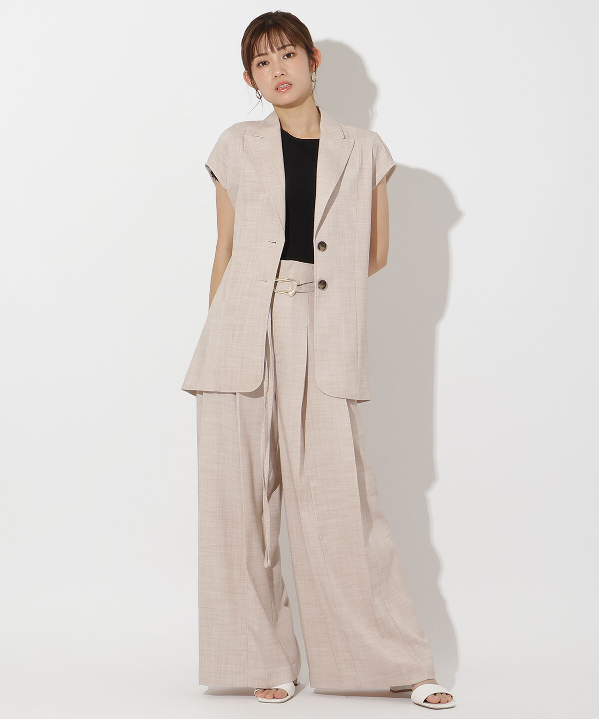 アンドクチュール「麻調サファリジレ」|その他|