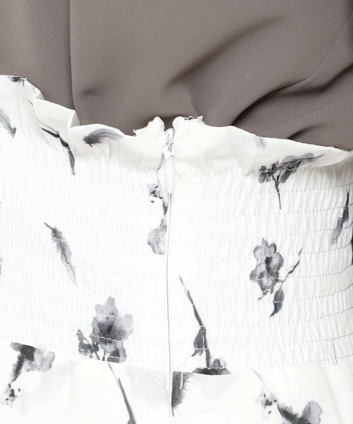 REDYAZEL「フェザープリントスリットスカショートパン」|フレア|