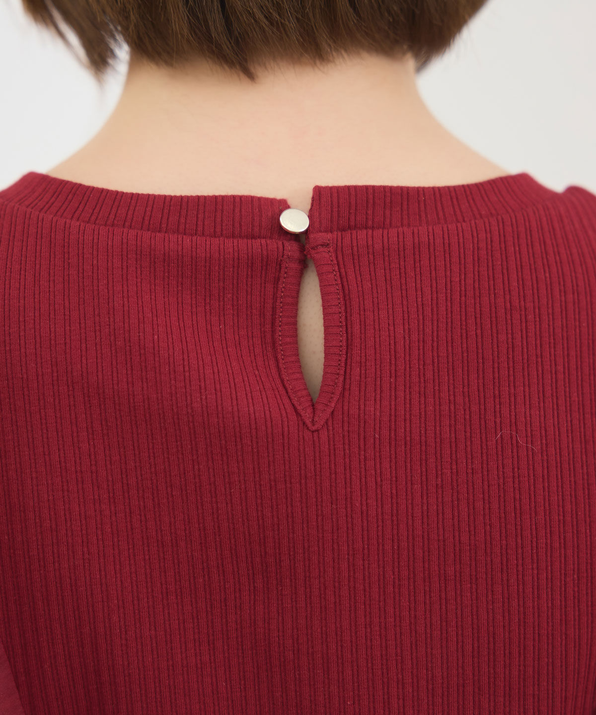 REDYAZEL「シアーフレアスリーブリブカットソー」|Tシャツ・カットソー|