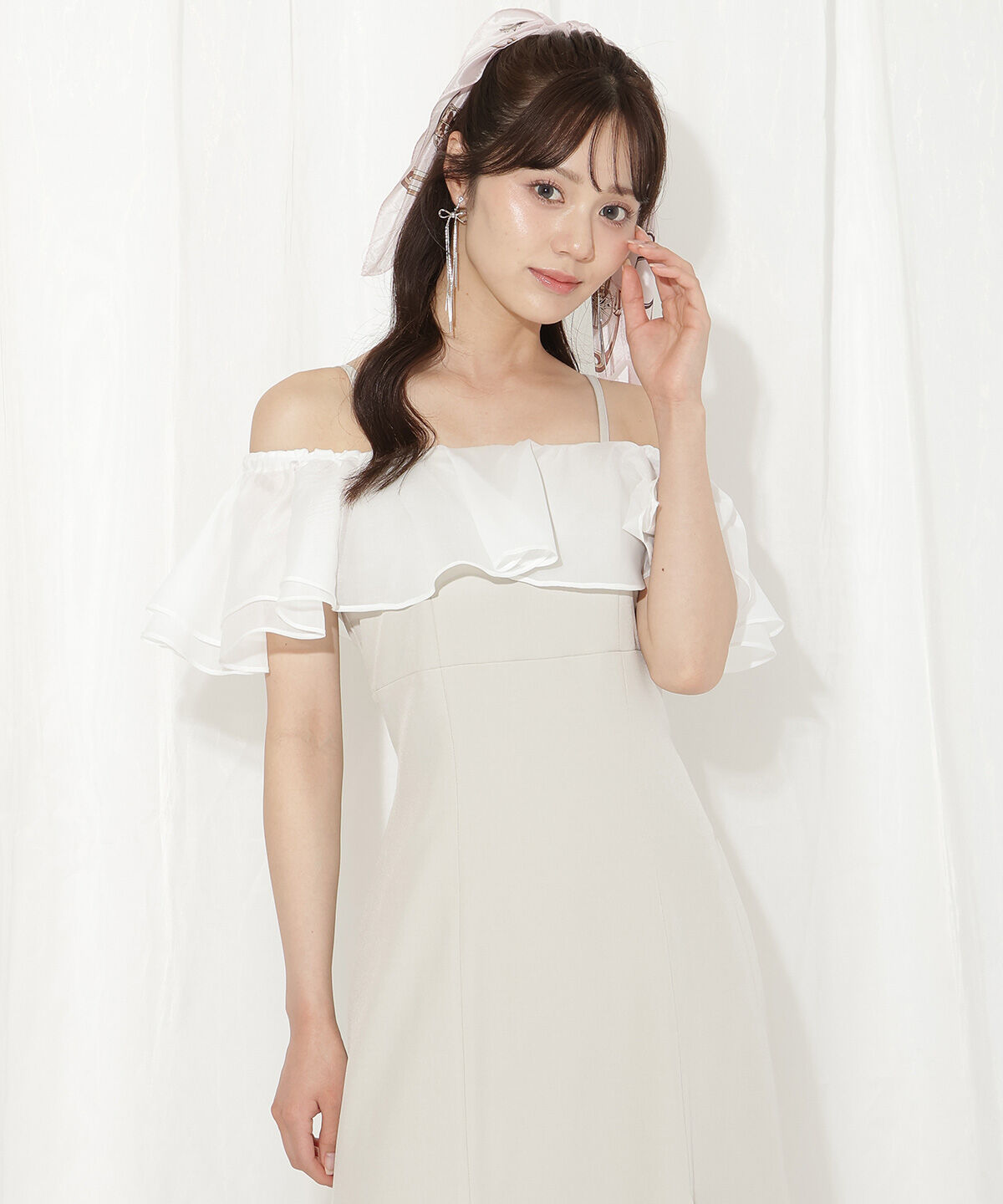 WILLSELECTION「メロウラッフルマーメイドワンピース」|ワンピース|