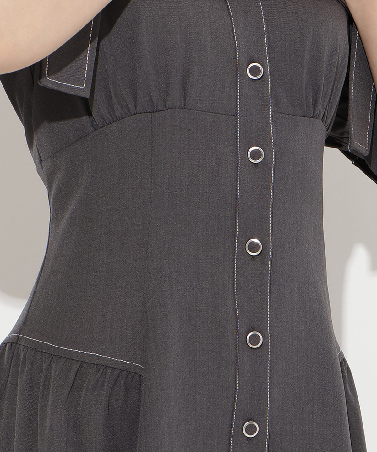 WILLSELECTION「リボンオフショルワンピース」|ワンピース|