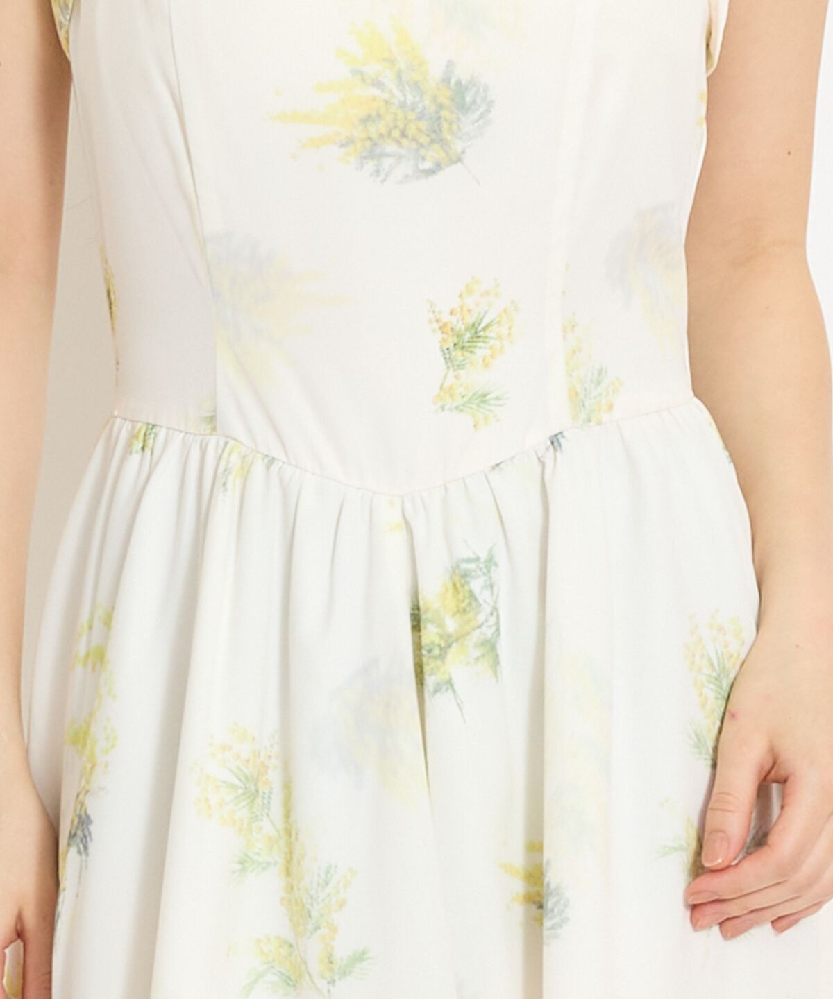 WILLSELECTION「ミモザプリントキャミワンピース」|ワンピース|