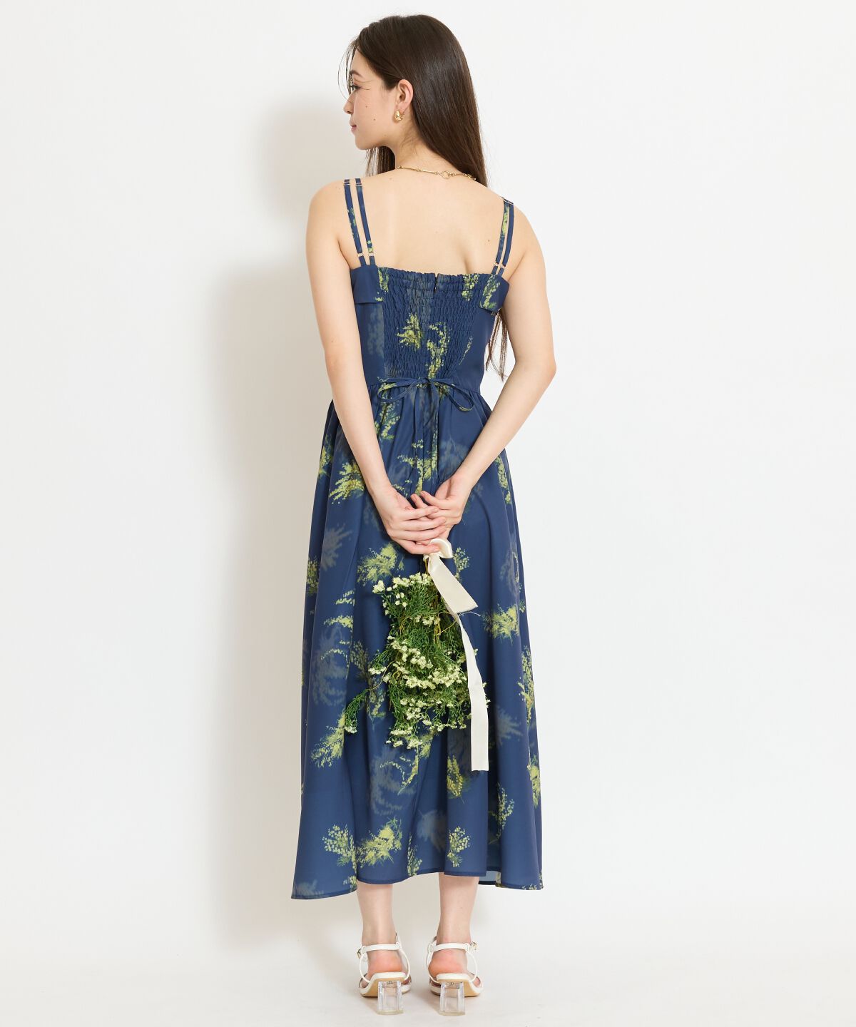 WILLSELECTION「ミモザプリントキャミワンピース」|ワンピース|