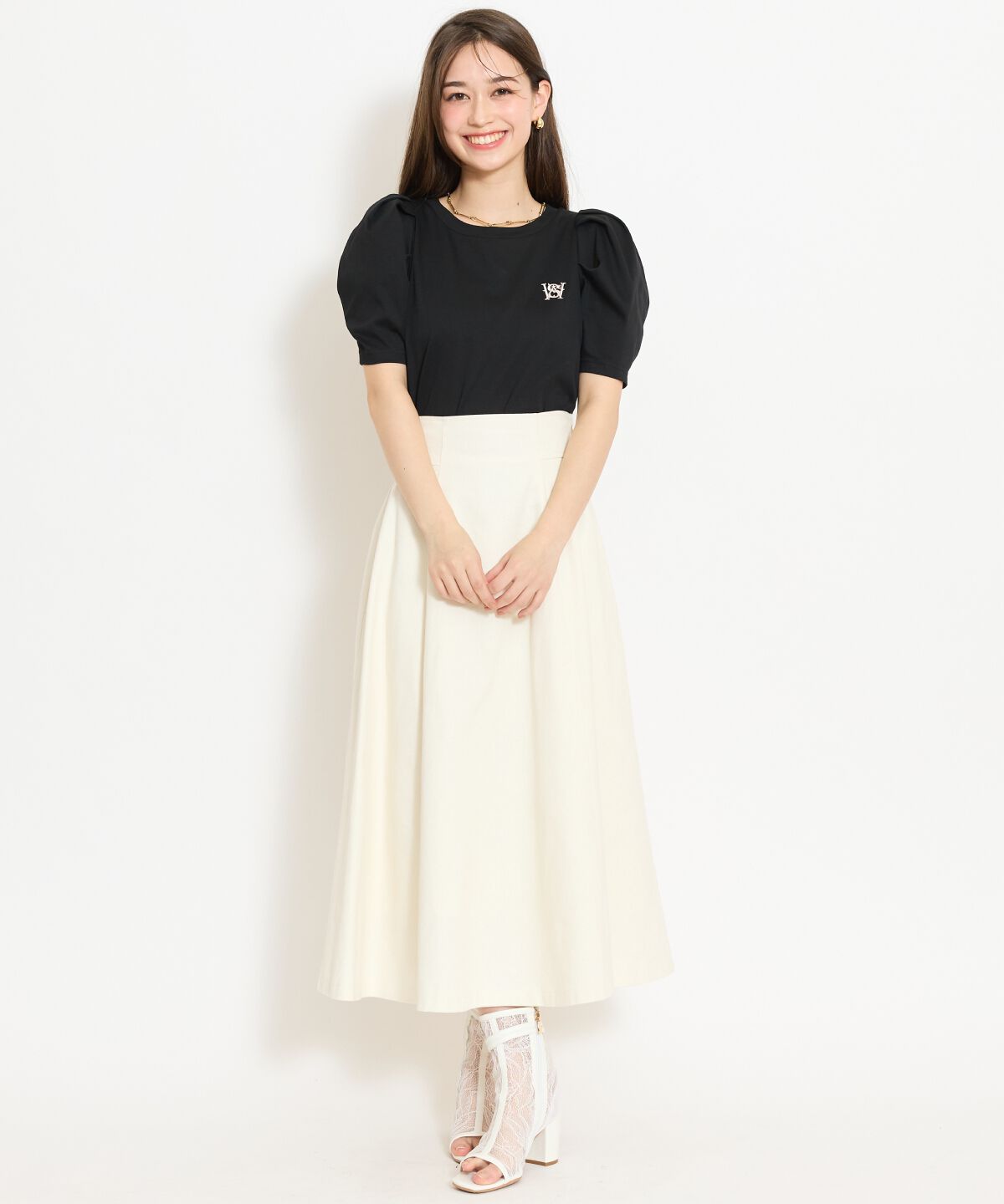 WILLSELECTION「デニムフレアスカート」|フレア|