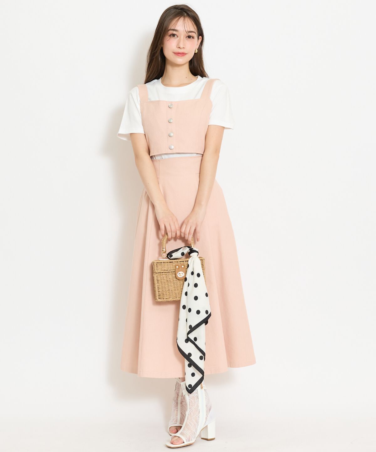 WILLSELECTION「デニムフレアスカート」|フレア|