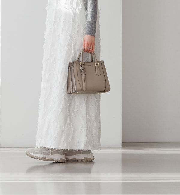  「Jewelna Rose クロフォード ハンドバッグ 本革 11921」|ショルダー・メッセンジャー|