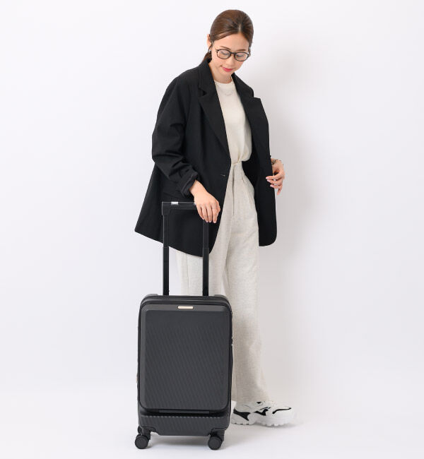 W&.Day/Night「W&.Day/Night ピーロ スーツケース 機内持ち込みサイズ 32/40リットル 05421」|キャリーケース|