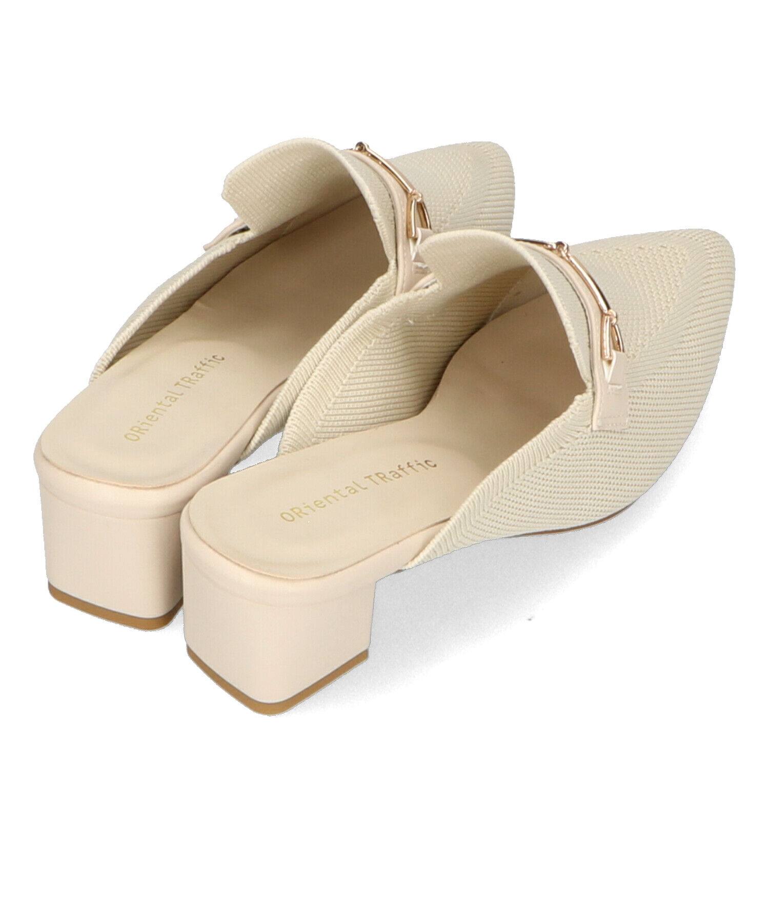 ORiental TRaffic「ローファーデザインニットミュール/45102」|パンプス|