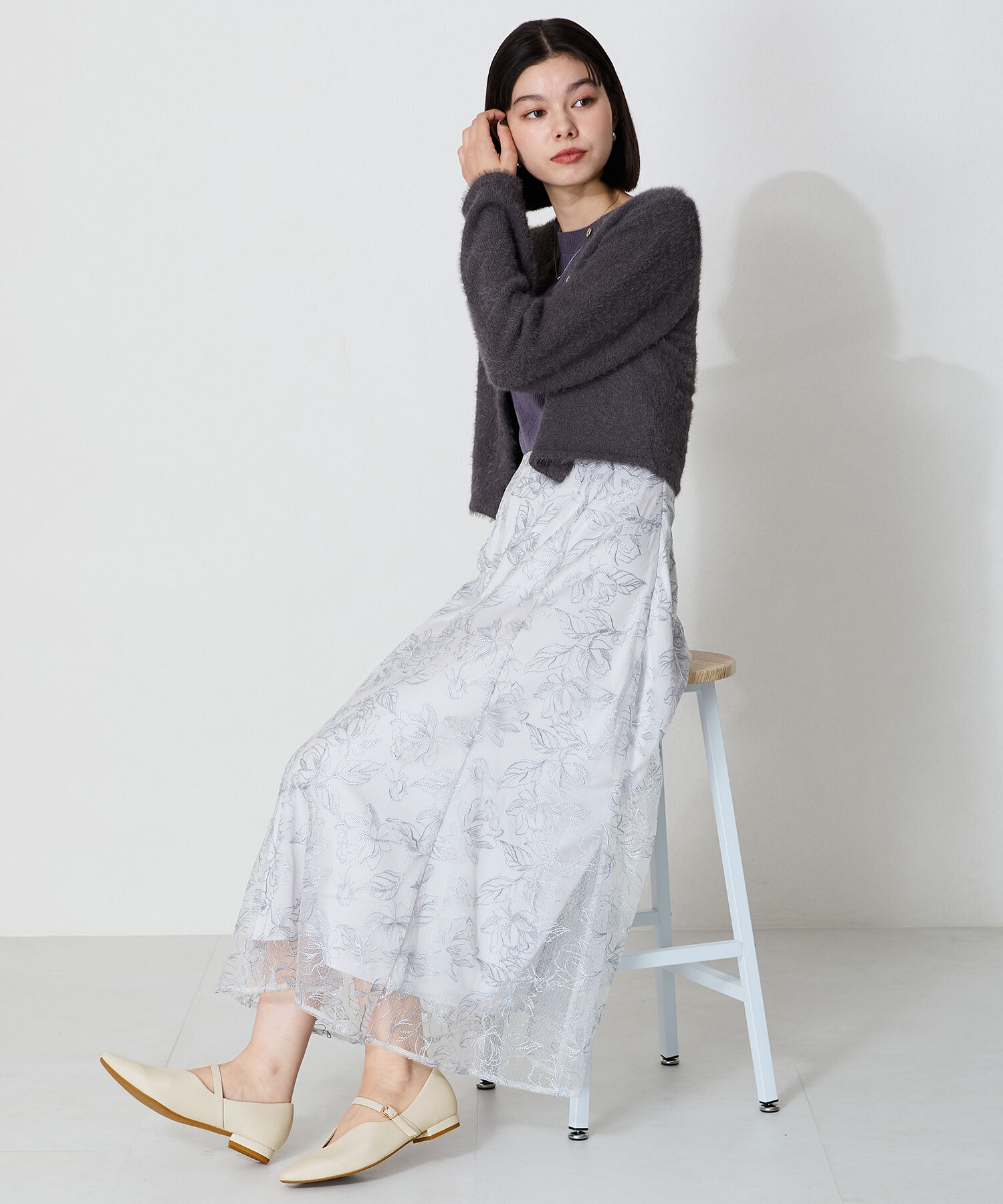 ORiental TRaffic「ベルト デザイン フラットパンプス /45302  ベーシック  シンプル ストラップパンプス」|パンプス|