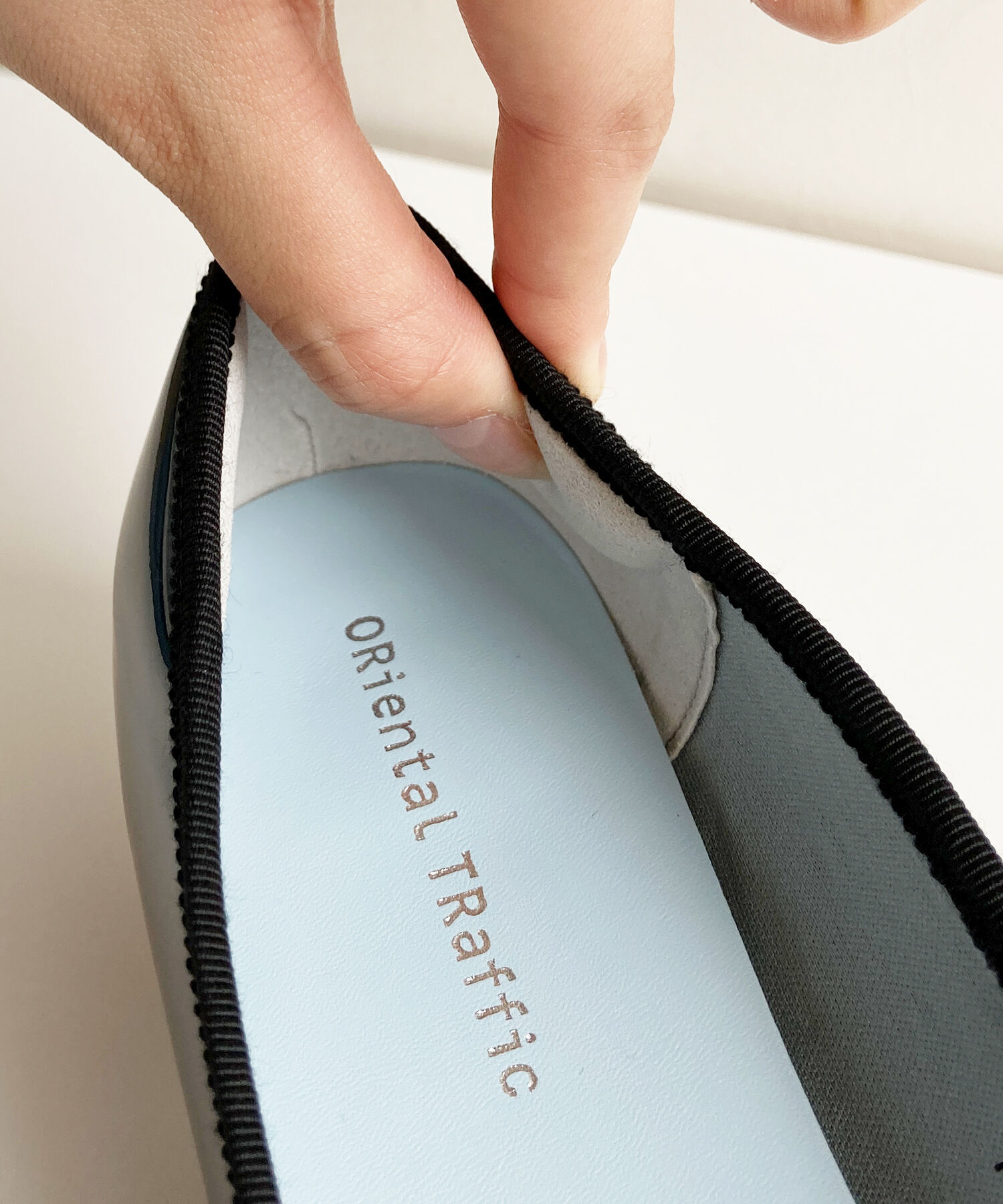 ORiental TRaffic「【防水】 ラウンドトゥ ヒール レインパンプス /R-1023 晴雨兼用 パンプス バレエシューズ クッション」|パンプス|