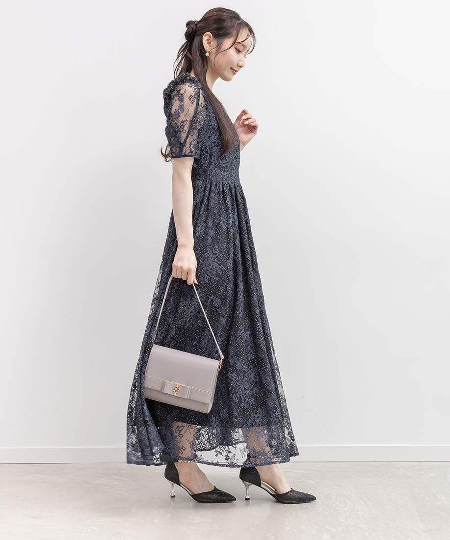  「2WAY ラメシアーセパレートパンプス」|パンプス|