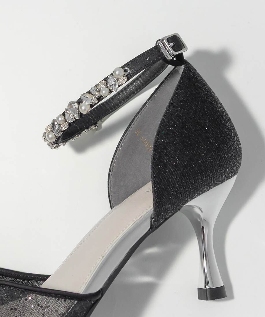  「2WAY ラメシアーセパレートパンプス」|パンプス|