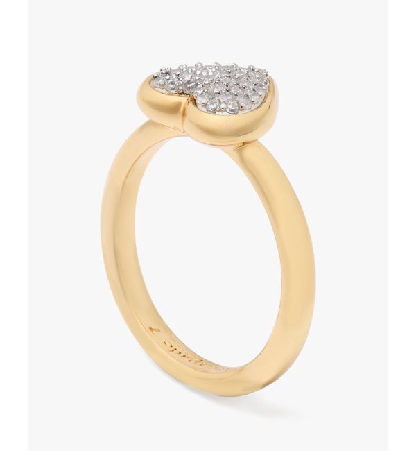 kate spade new york「ウィズ オール マイ ハート パヴェ リング」|リング|