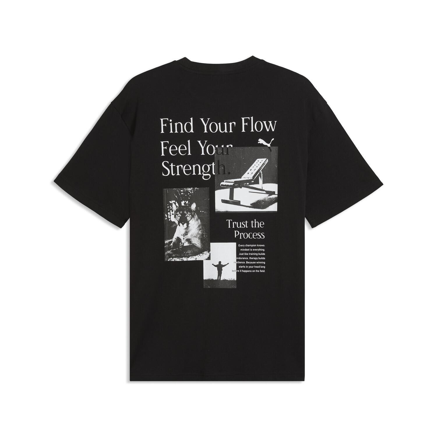 PUMA「【PUMA ｳｪｱ】M GRAPHICS POSTER RELAXED TEE」|Tシャツ・カットソー|