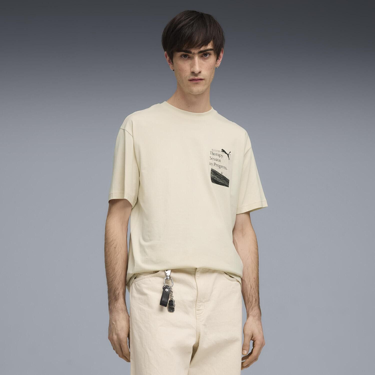 PUMA「【PUMA ｳｪｱ】M GRAPHICS POSTER RELAXED TEE」|Tシャツ・カットソー|