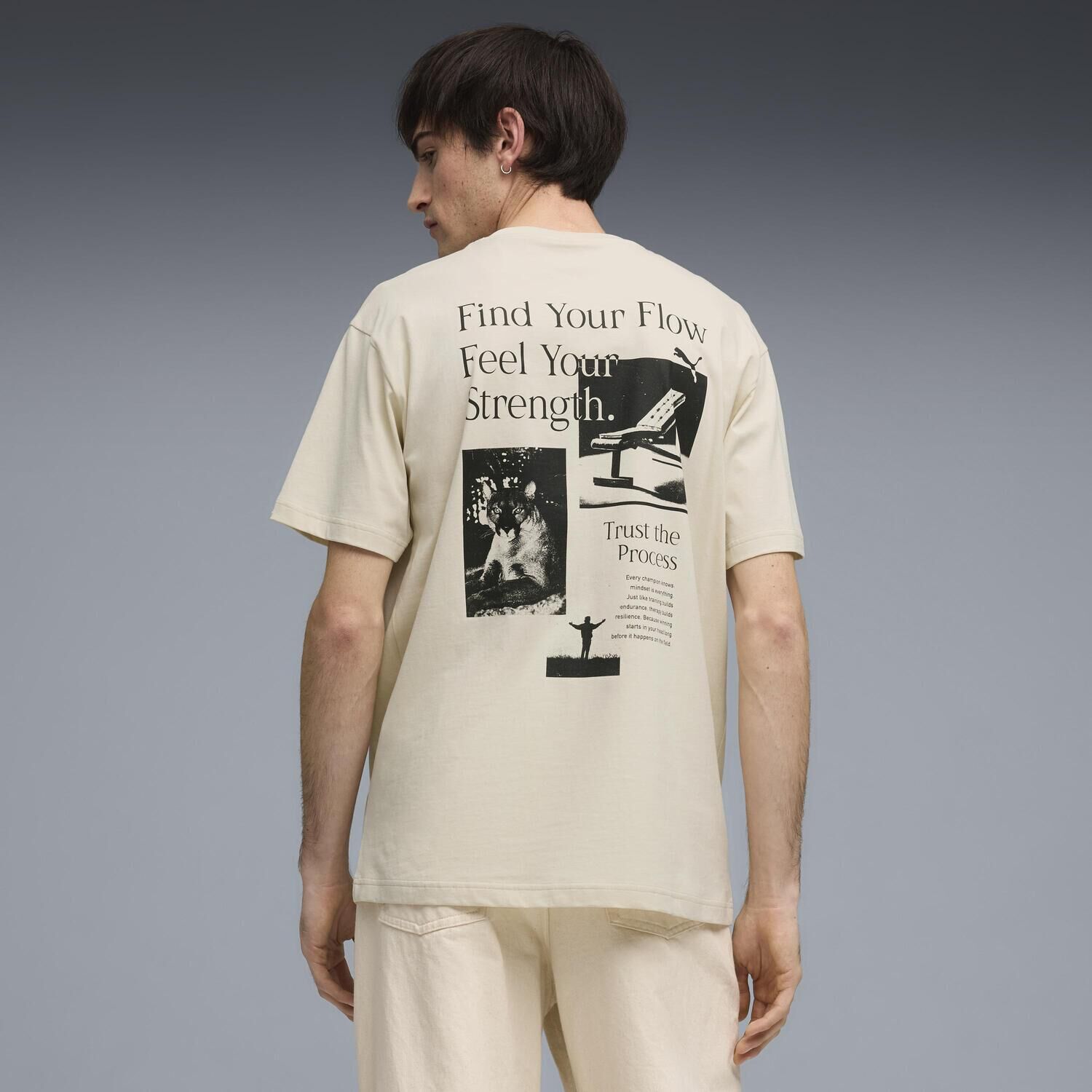 PUMA「【PUMA ｳｪｱ】M GRAPHICS POSTER RELAXED TEE」|Tシャツ・カットソー|