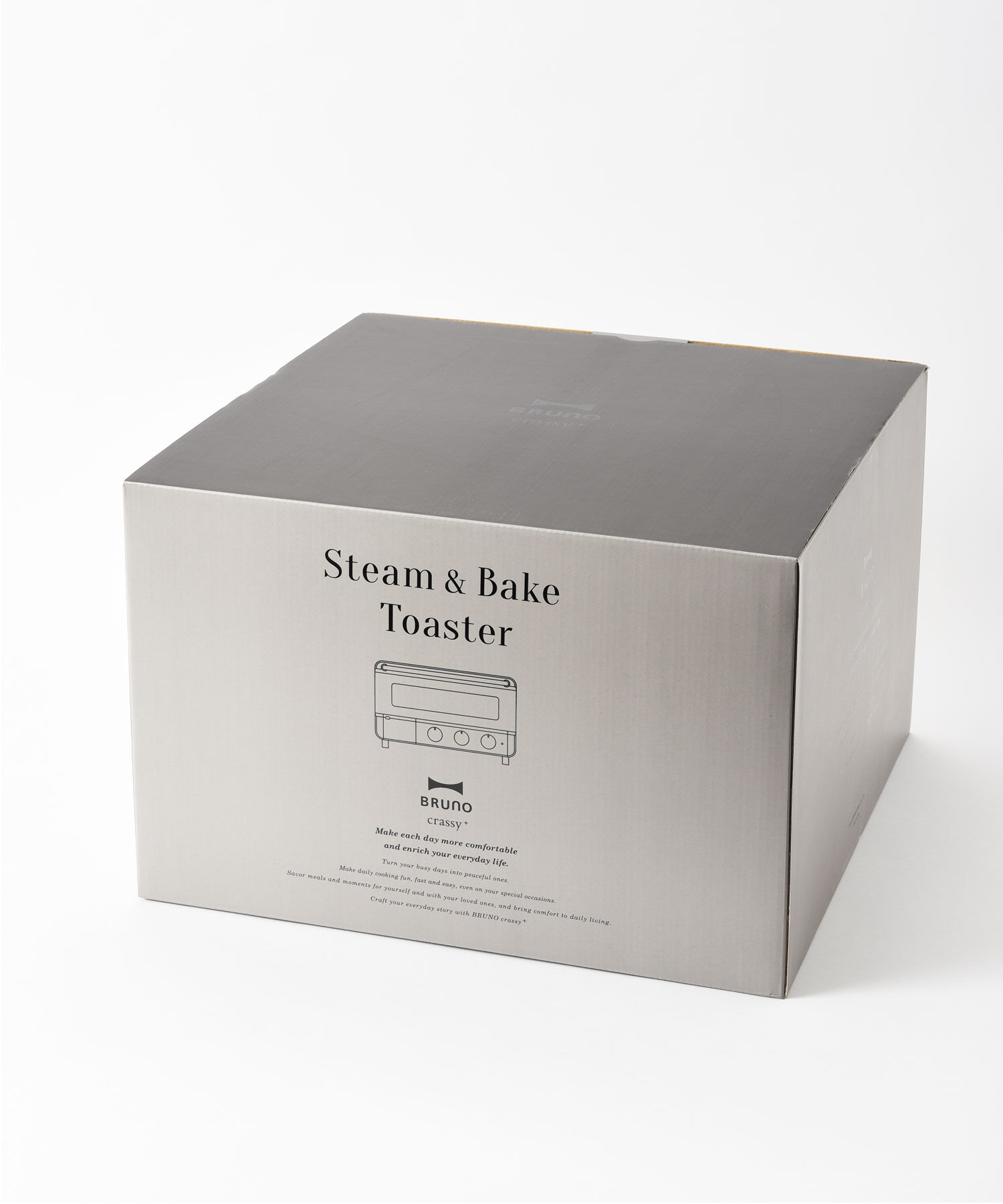 BRUNO「スチーム&amp;ベイク トースター」|電化製品|