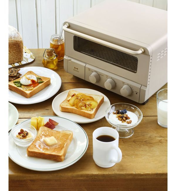 BRUNO「スチーム&amp;ベイク トースター」|電化製品|