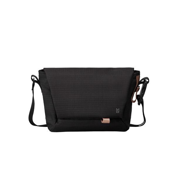 MILESTO「Hutte メッセンジャーバッグ S」|ショルダー・メッセンジャー|ブラック
