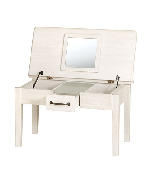  「カントリー＆アンティーク調　ドレッサーテーブル」|ミラー|