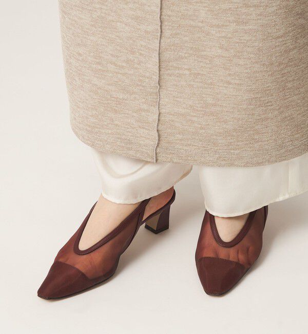 ODETTE E ODILE「チュール バックベルト パンプス50&uarr;」|パンプス|