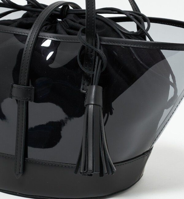 ODETTE E ODILE「【別注】＜THE BAGMATI＞ Clear BLK」|ハンドバッグ|