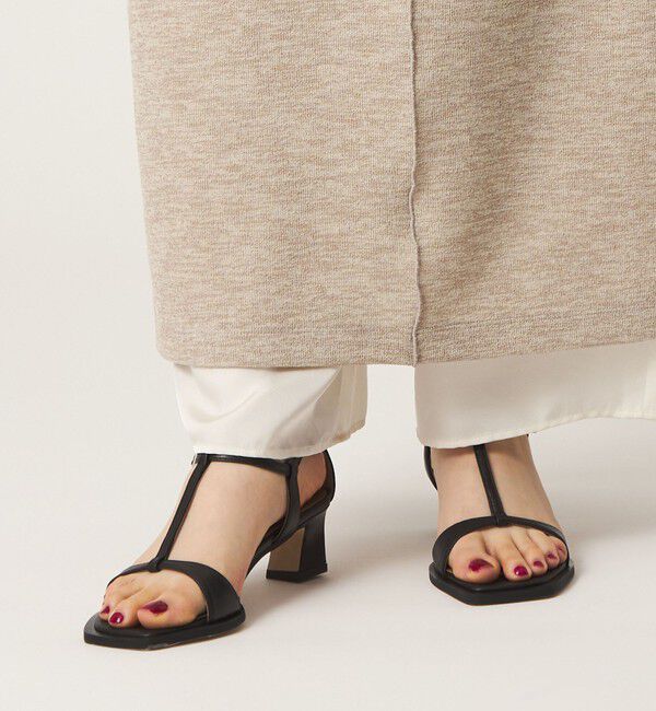 ODETTE E ODILE「スクエアエッジ サンダル45&uarr;」|サンダル|