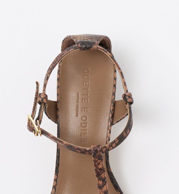 ODETTE E ODILE「スクエアエッジ サンダル45&uarr;」|サンダル|