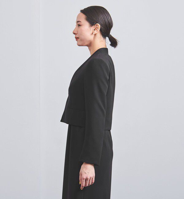 UNITED ARROWS「＜UNITED ARROWS＞フォーマル ノーカラー ジャケット P」|ノーカラージャケット|