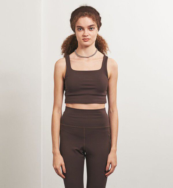 UNITED ARROWS「＜TO UNITED ARROWS＞CLOUD スクエアネック ブラトップ」|スポーツ|