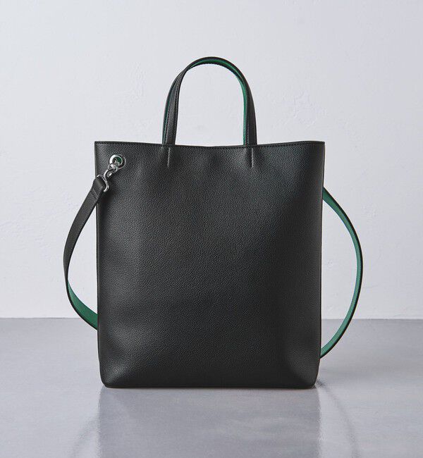 UNITED ARROWS「VERTICAL ベーシック トートバッグ」|トートバッグ|BLACK