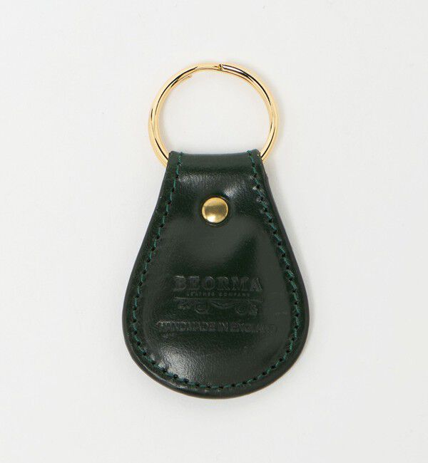 UNITED ARROWS「＜BEORMA LEATHER COMPANY＞ S0668 KEY FOB/キーホルダー」|チャーム・キーホルダー|DK.GREEN
