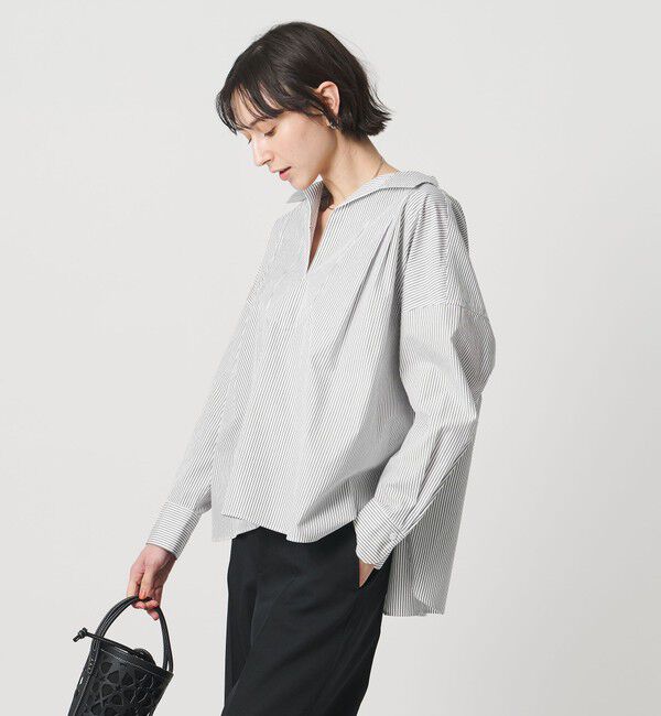 UNITED ARROWS「スキッパー シャツ」|シャツ・ブラウス|