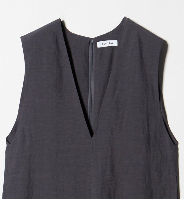 UNITED ARROWS「＜SACRA＞ノースリーブ オールインワン パンツ」|オールインワン|