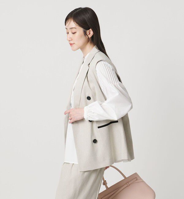 UNITED ARROWS「ECLISSE ミドルベスト」|ベスト・ジレ|NATURAL