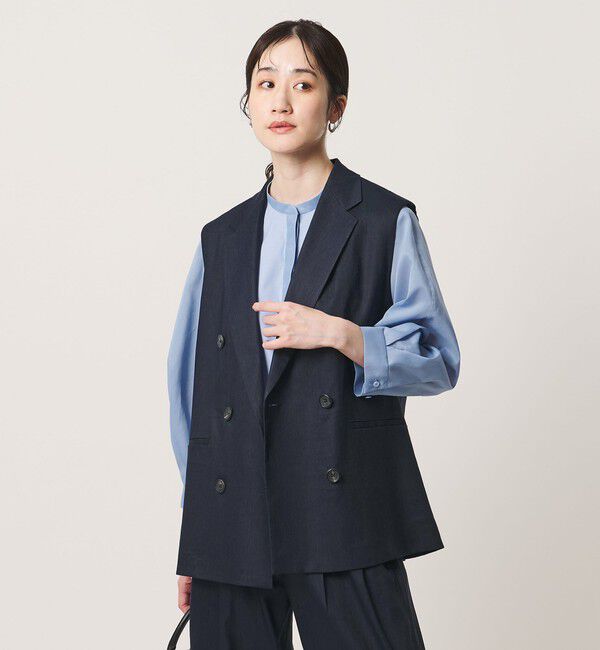 UNITED ARROWS「ECLISSE ミドルベスト」|ベスト・ジレ|