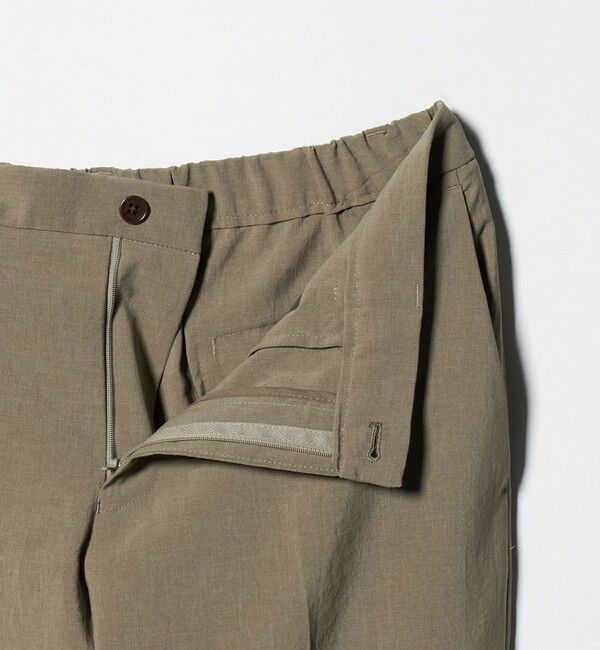UNITED ARROWS「ポリエステル T＆T ノープリーツ パンツ UA COZY ウォッシャブル ヨコストレッチ」|スラックス|